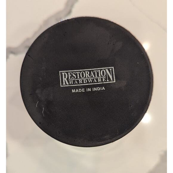 Restoration Hardware Julep Silver Pewter Vase 10" Tall Pewter Patinab Old World - Picture 5 of 5